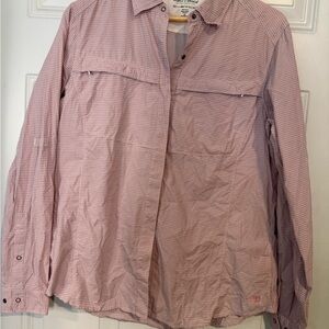 ExOfficio Pink Plaid Women's Shirt